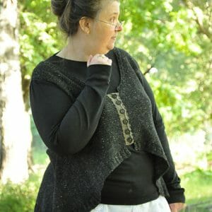 Boho Vest knitting pattern PDF ENG