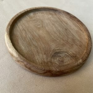 Handmade Marketplace 674 Handmade Teak Wood Coaster Coffee Table Decor Holder