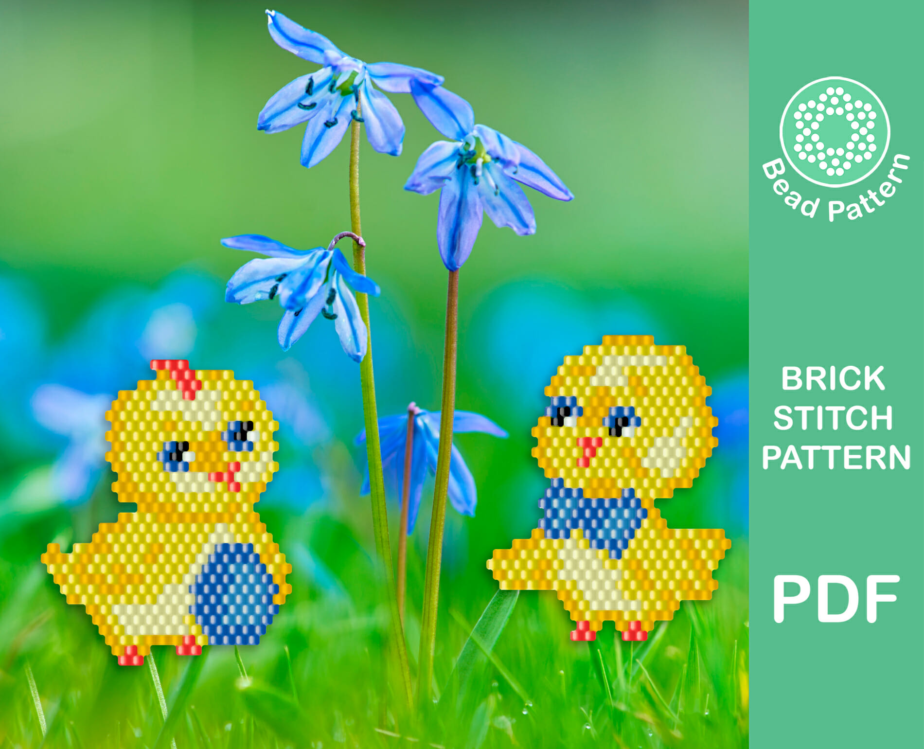 Chick brick stitch patterns 4 Chick brick stitch patterns - Image 4