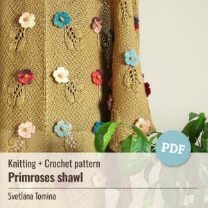 Handmade Marketplace 571 Knitting crochet pattern handmade shaw