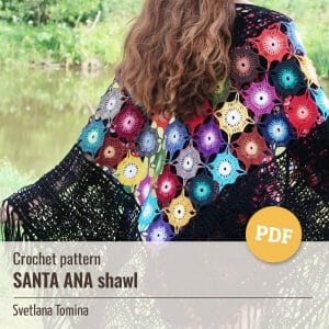 Handmade Marketplace 566 Crochet pattern openwork summer shawl