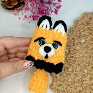 Handmade Marketplace 566 Tutorial keychain fox