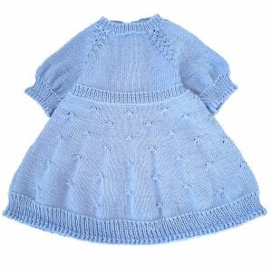 Handmade Marketplace 568 Baby Dress Knitting Pattern “Rainbow Of Style 3” – 6 sizes – V62