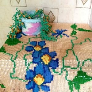 Handmade Marketplace 653 Beautifulcrochettablecloth