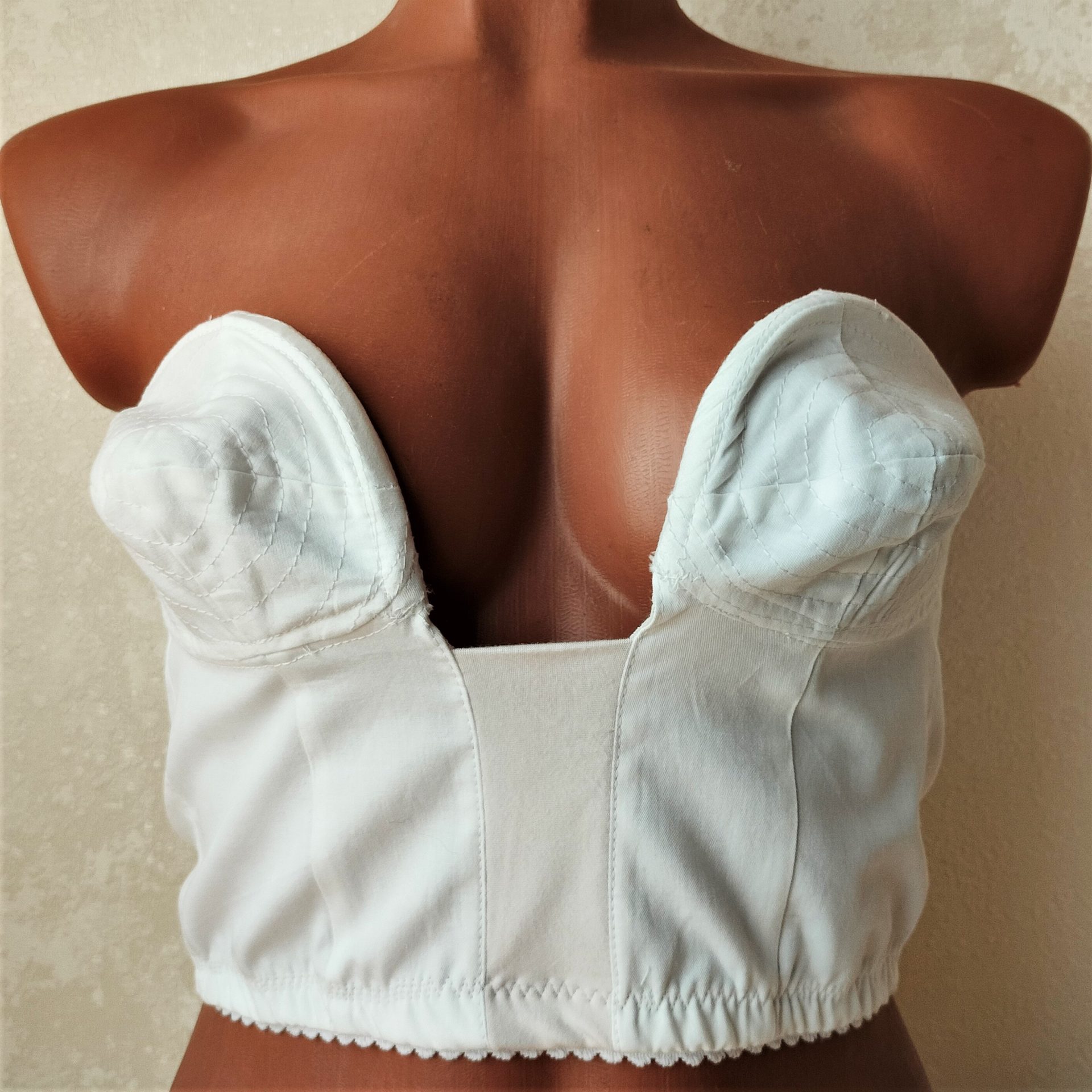 1950s longline bra pattern, Strapless longline bra pattern