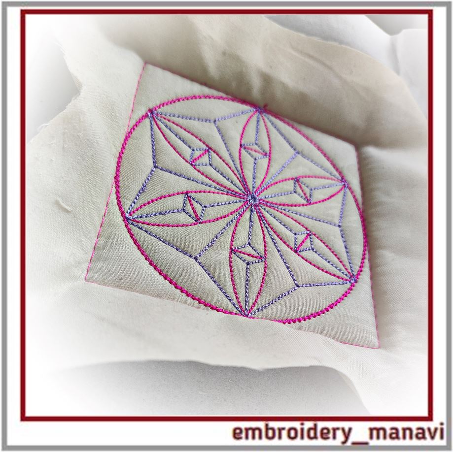 Quilt Block 30 Machine Embroidery Designs - 6 Sizes 4 Quilt Block 30 Machine Embroidery Designs - 6 Sizes - Image 4