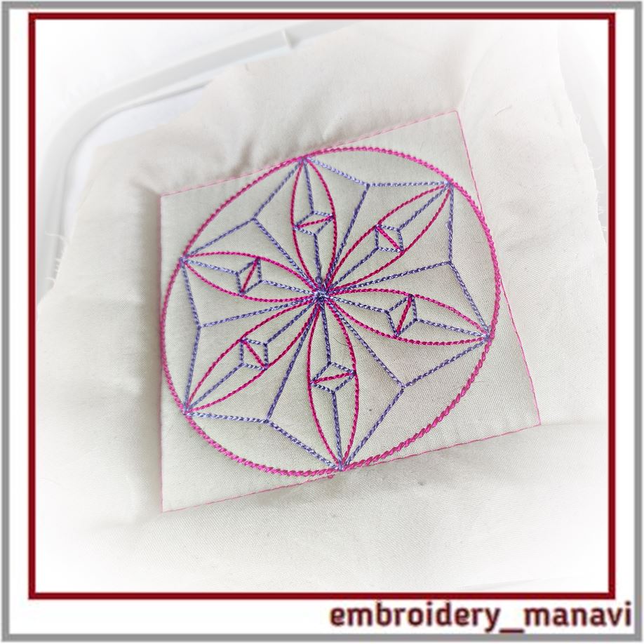 Quilt Block 30 Machine Embroidery Designs - 6 Sizes 3 Quilt Block 30 Machine Embroidery Designs - 6 Sizes - Image 3