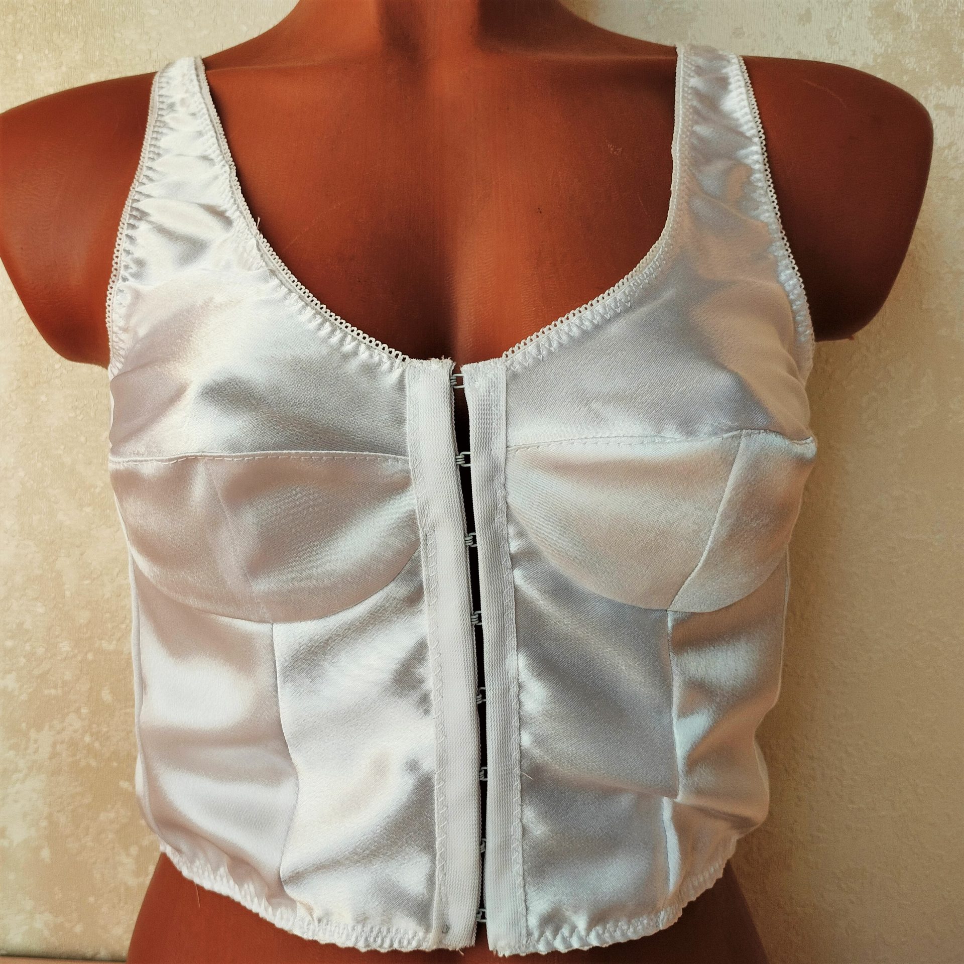Custom wireless longline bra pattern, Cupped top pattern, Front closure bra  pattern