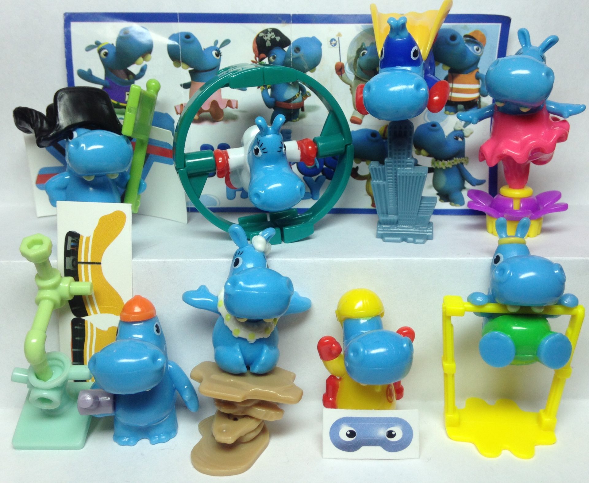 Kinder Surprise Hippos Family 2017 collection series SE