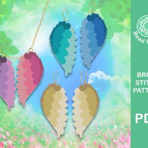 wings brick stitch pattern