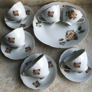 Soviet Porcelain , Cmielow Poland, vintage dishes