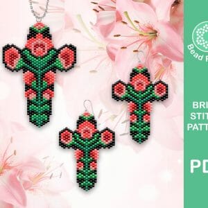 beaded cross