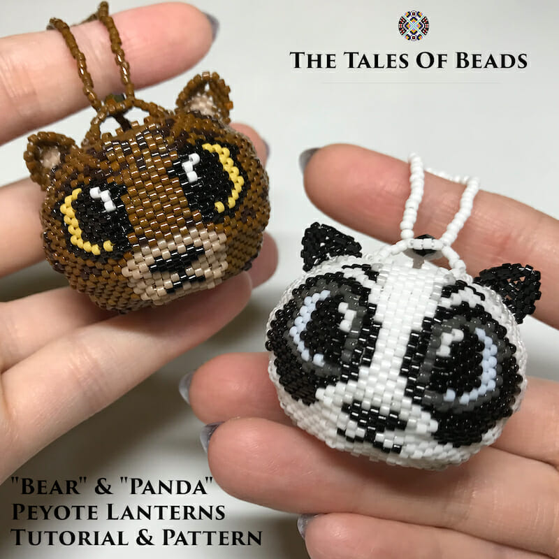 Beaded Animal Pattern Bull and Cow - Cute Seed Bead Animals Step by Step  Tutorial - Crealandia