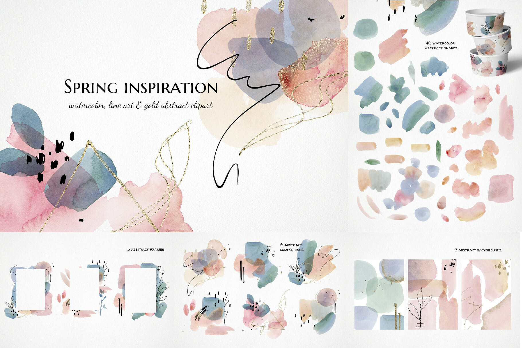 Bestsellers Bundle by Lyubov Zaytseva! 12 clipart in 1 4 Bestsellers Bundle by Lyubov Zaytseva! 12 clipart in 1 - Image 4