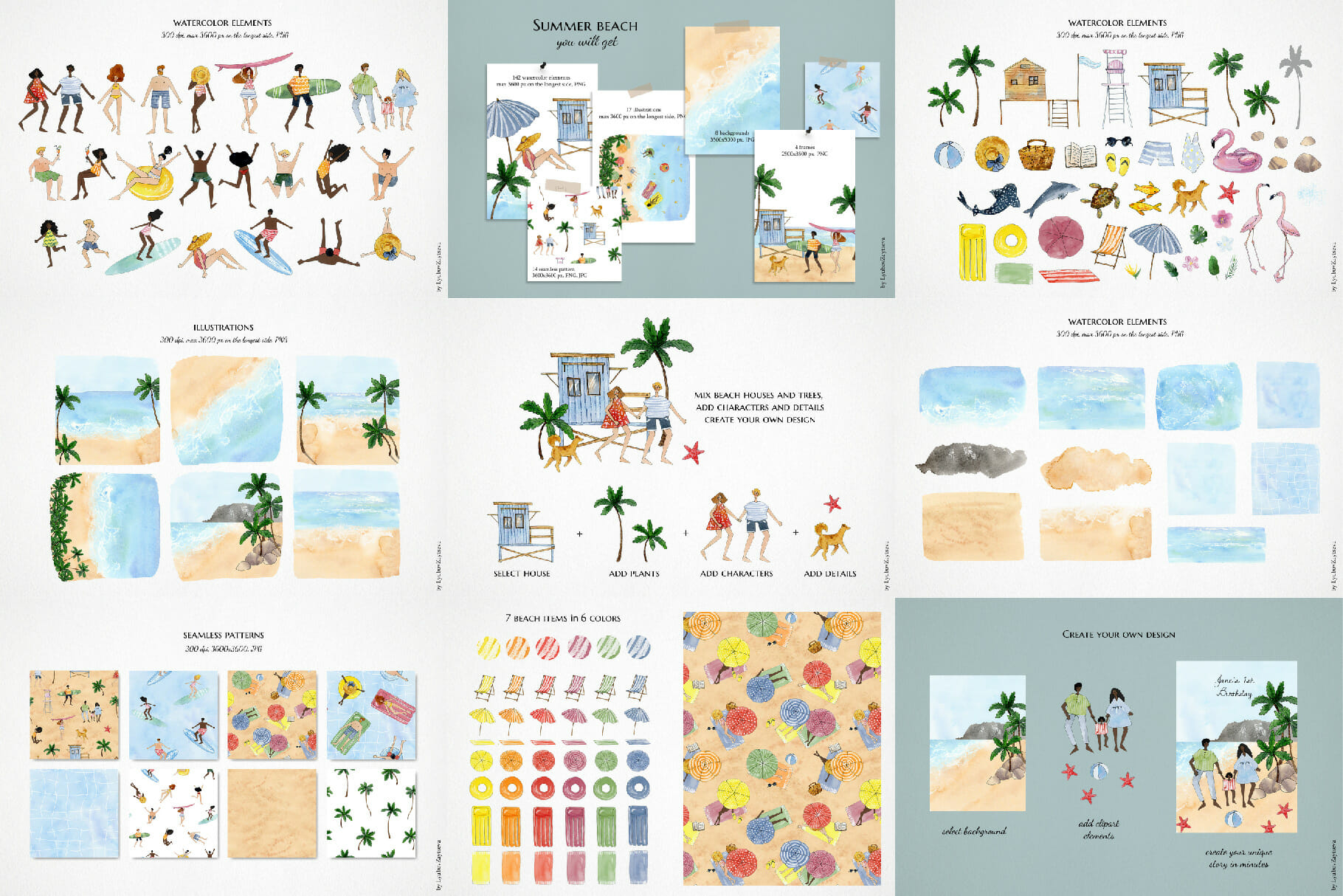 Bestsellers Bundle by Lyubov Zaytseva! 12 clipart in 1 13 Bestsellers Bundle by Lyubov Zaytseva! 12 clipart in 1 - Image 13