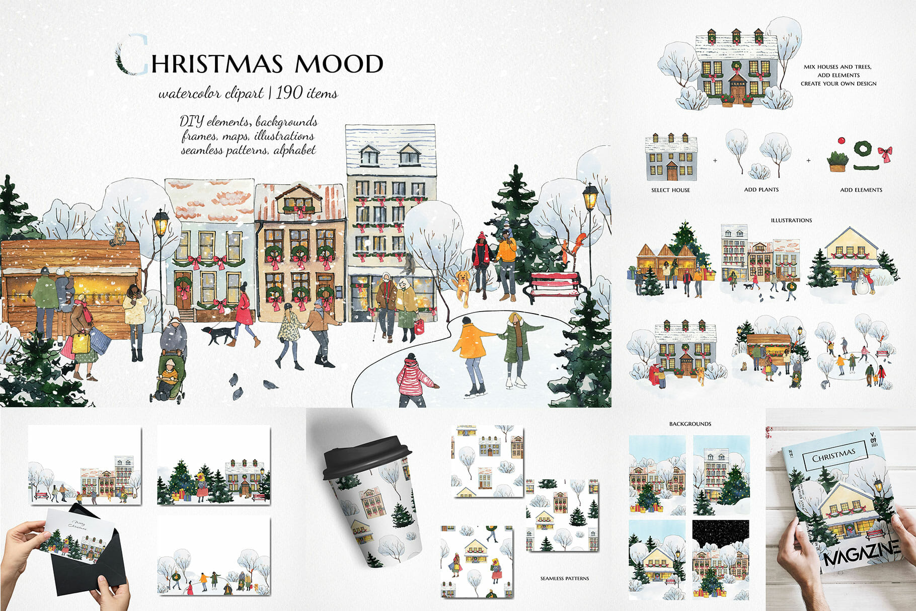 Bestsellers Bundle by Lyubov Zaytseva! 12 clipart in 1 14 Bestsellers Bundle by Lyubov Zaytseva! 12 clipart in 1 - Image 14