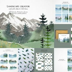 Bestsellers Bundle by Lyubov Zaytseva! 12 clipart in 1