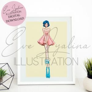 DIGITAL DOWNLOAD The Guardian of Wisdom (Printable Illustration)