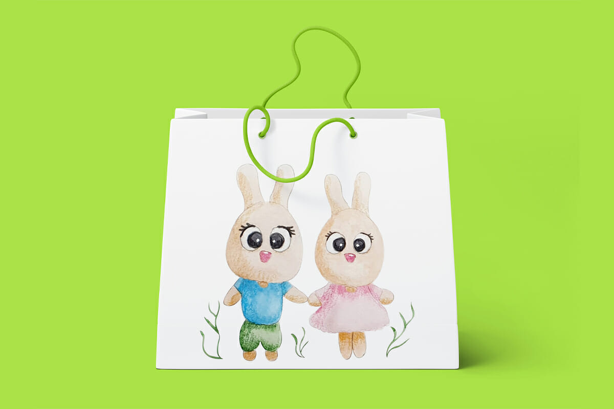 Sublimation World and rabbits PNG, JPEG 3 Sublimation World and rabbits PNG, JPEG - Image 3