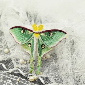 Luna moth pattern