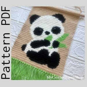 crochet-panda-wall-hanging