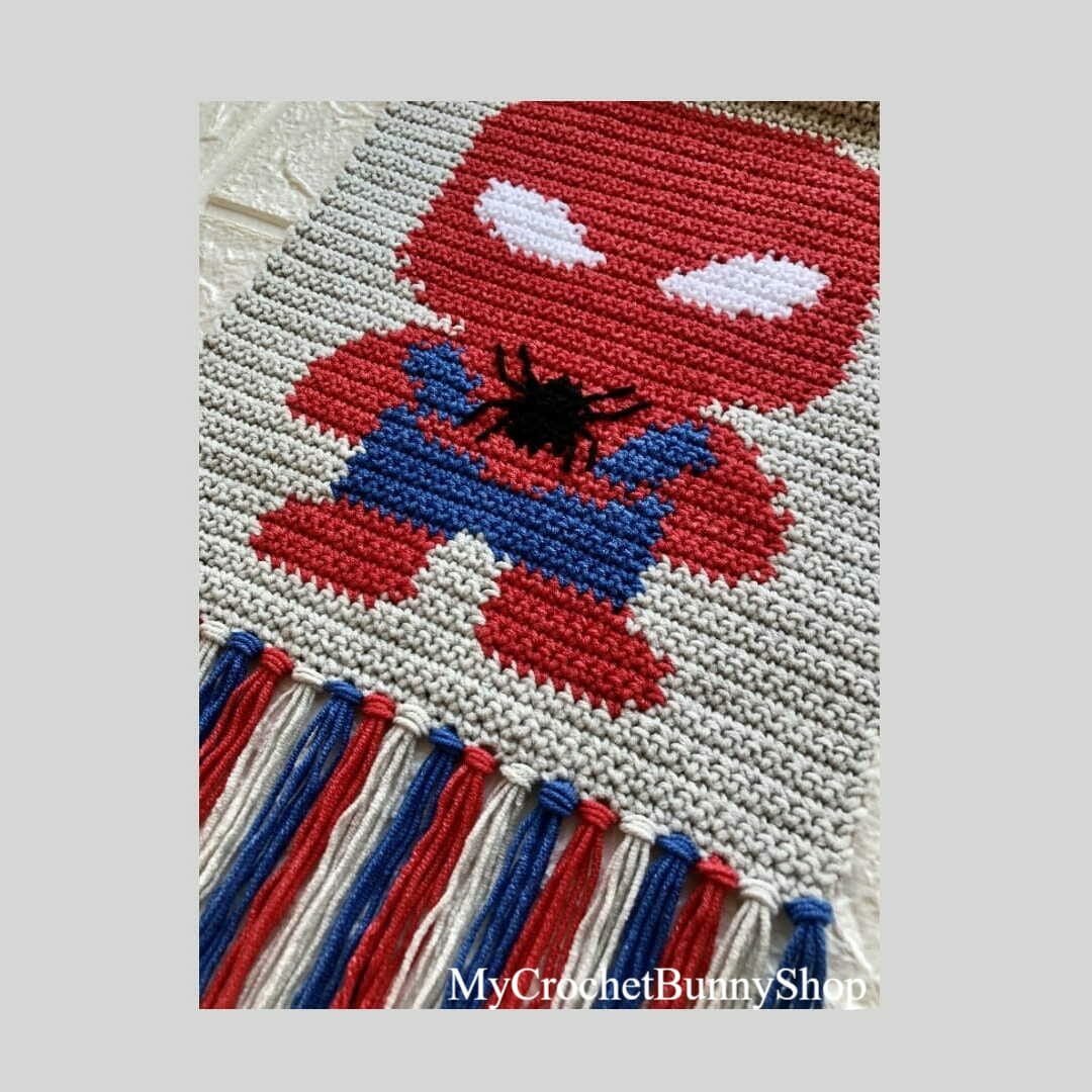 Spiderman Crochet Wall Hanging pattern PDF 3 spiderman-crochet-wall-hanging