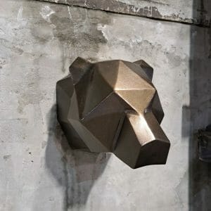 Welding Project Plans Drawings Bear Head (DXF, PDF)