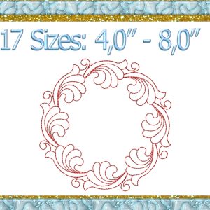 Quilt block embroidery designs Trapunto Embroidery file