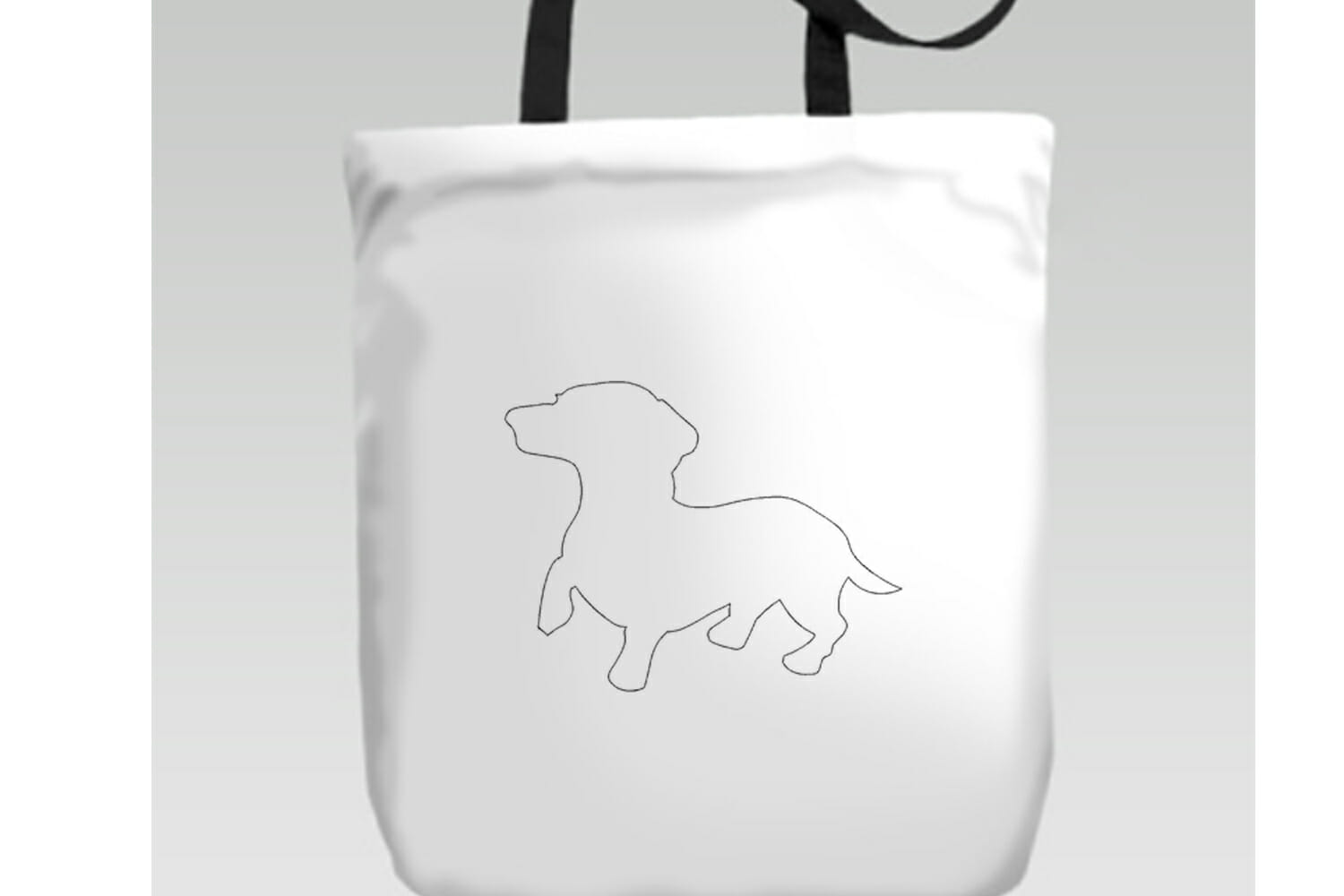 Dachshund silhouette embroidery design 83 3 Dachshund silhouette embroidery design 83 - Image 3