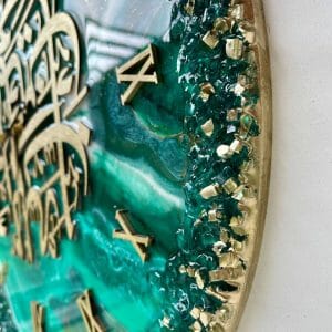 Islamic wall clock Islamic wall art Large wall clock