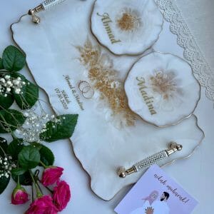 Nikkah pen tray Islamic wedding gift
