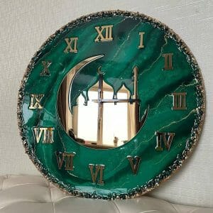 Islamic wall clock Islamic wall art Large wall clock