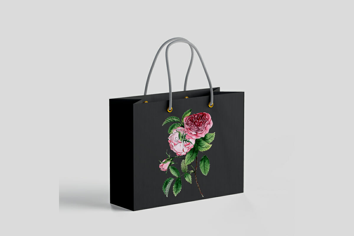 Watercolor sublimation Pink roses PNG, JPEG 8 Watercolor sublimation Pink roses PNG, JPEG - Image 8