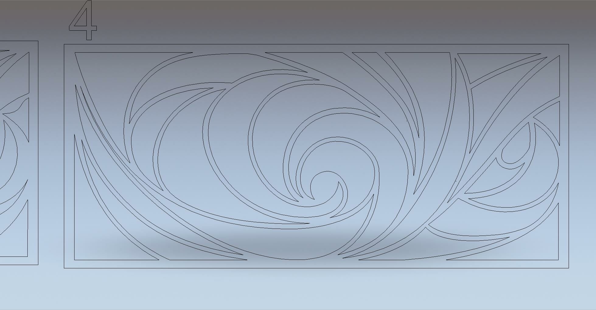 3D layered panel for laser cut, Multilayer laser cut panel 5 3D layered panel for laser cut, Multilayer laser cut panel - Image 5