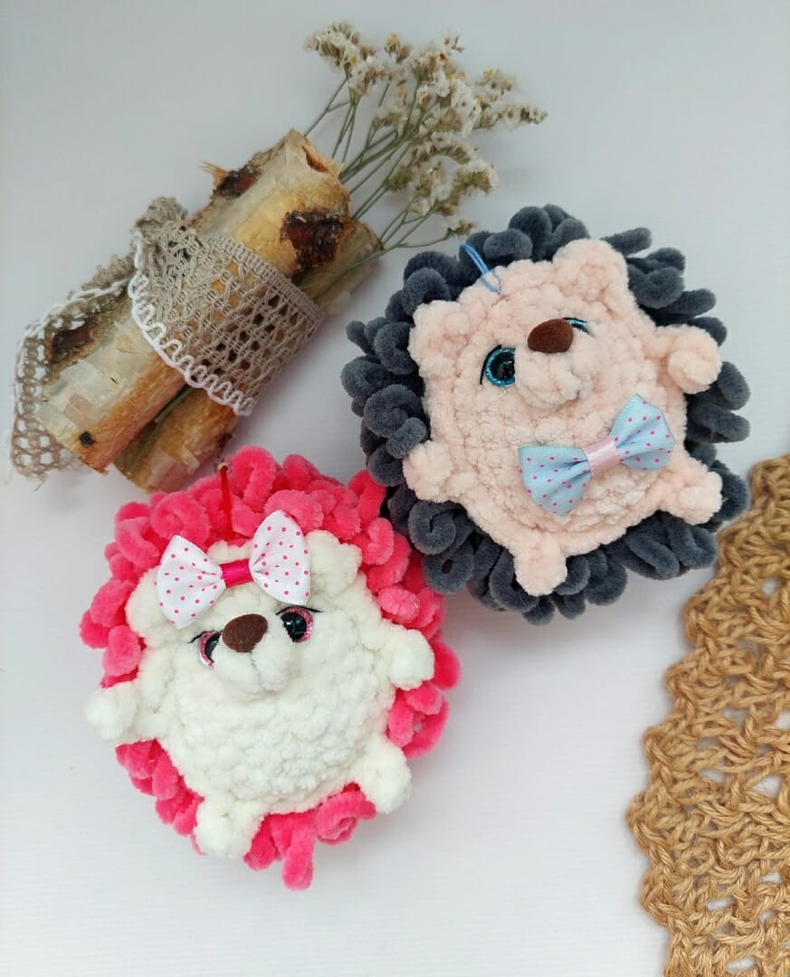 Pottern Keychain Hedgehog amigurumi 1 Pottern Keychain Hedgehog amigurumi