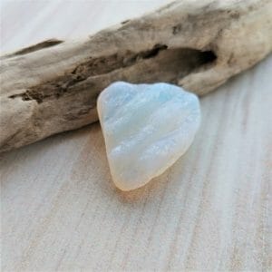 Opalescent sea glass