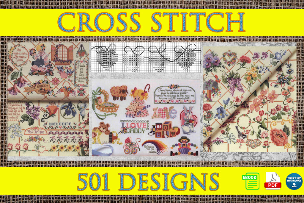 Needlework and Cross Stitch Books and Magazines - books