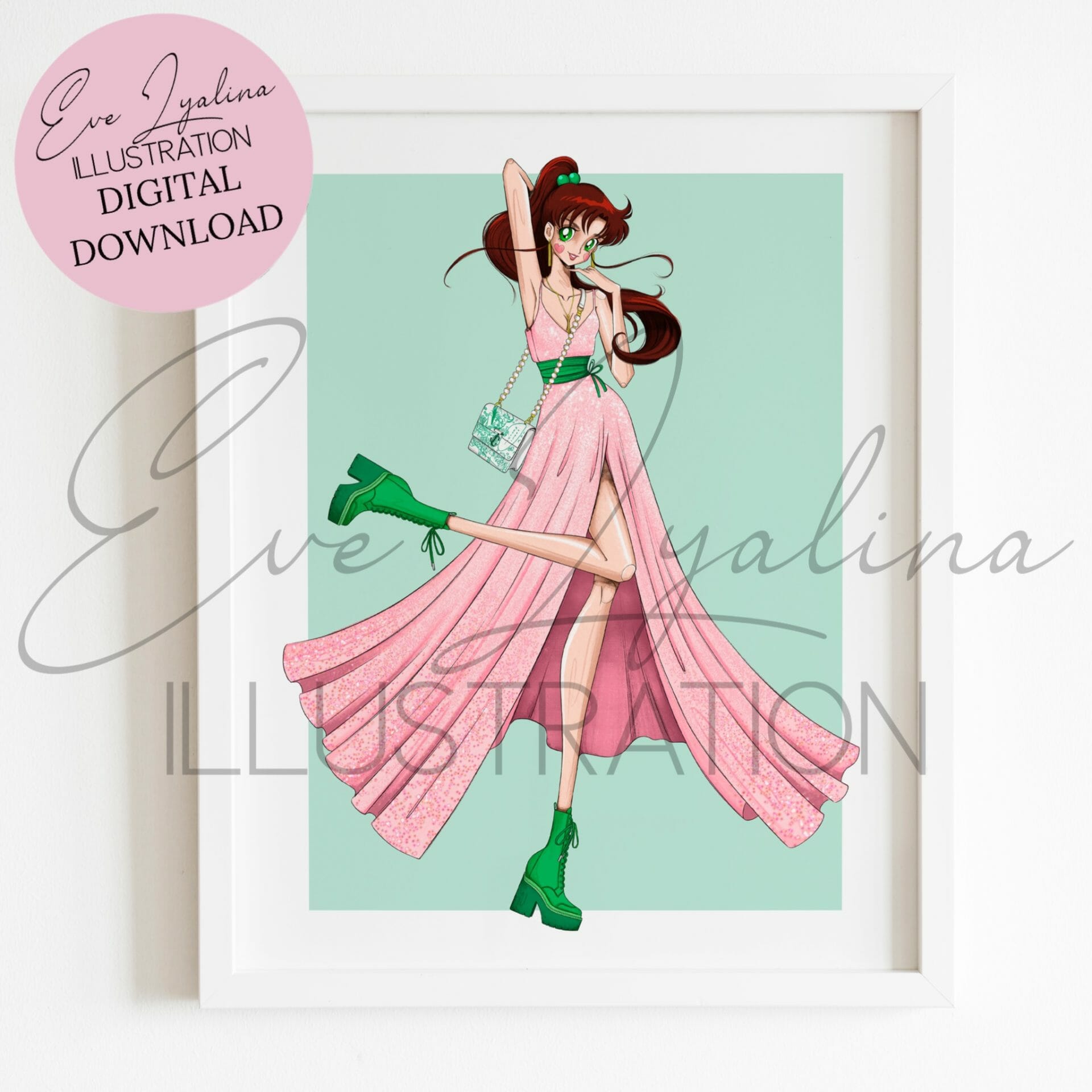 DIGITAL DOWNLOAD The Guardian of Protection (Printable Art Work)