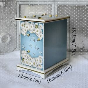 BUTTERFLY minicomod Jewelry Box for Small Things for tarot cards