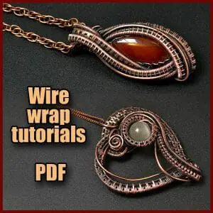 Learn Wire Wrapped Pendant Eternity-Wire Wrapping Tutorial-PDF
