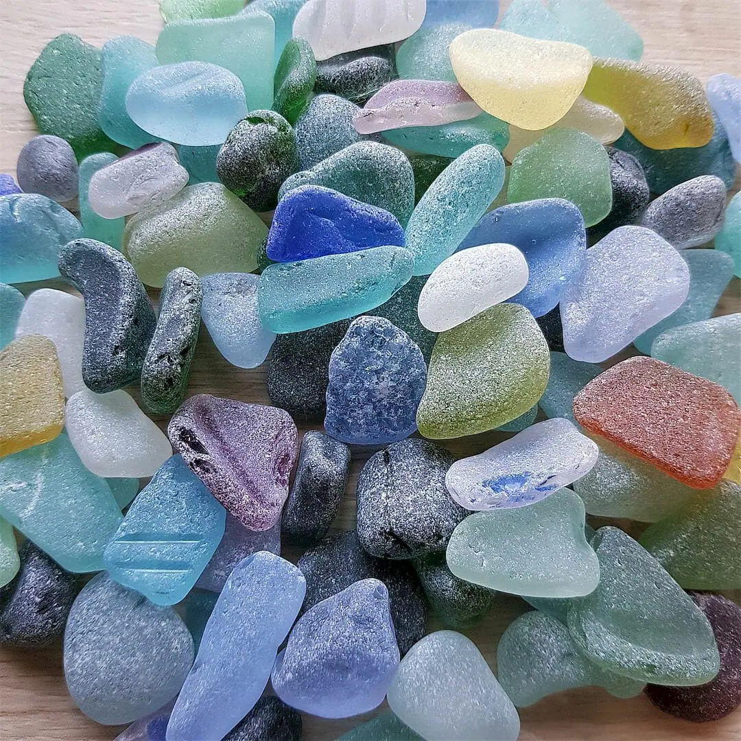 Authentic sea glass bulk Mix colors