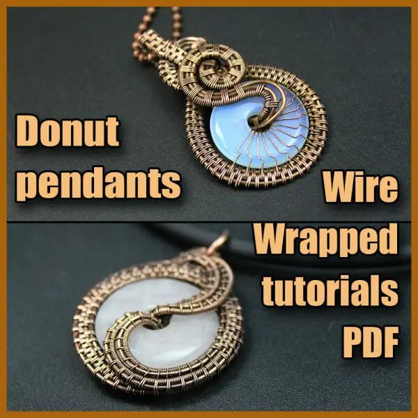 Pvdnet Tutorial Wire wrap a donut pendants tutorials PDF - Crealandia