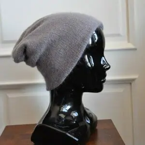 Beanie double Hat knitting pattern PDF ENG