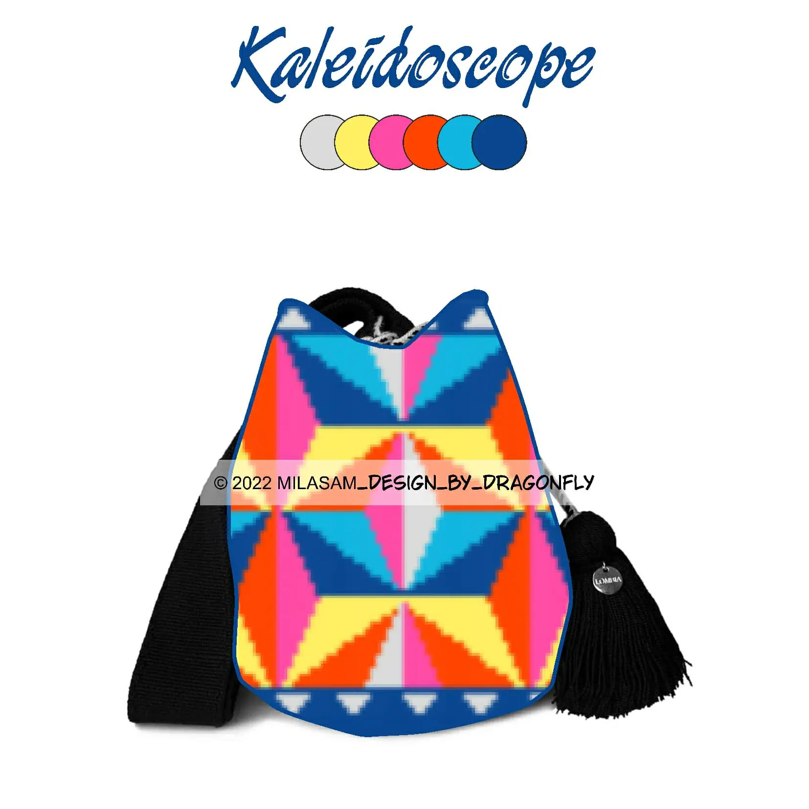 Wayuu mochila bag patterns / SET Caleidoscope 7 Wayuu mochila bag patterns / SET Caleidoscope - Image 7