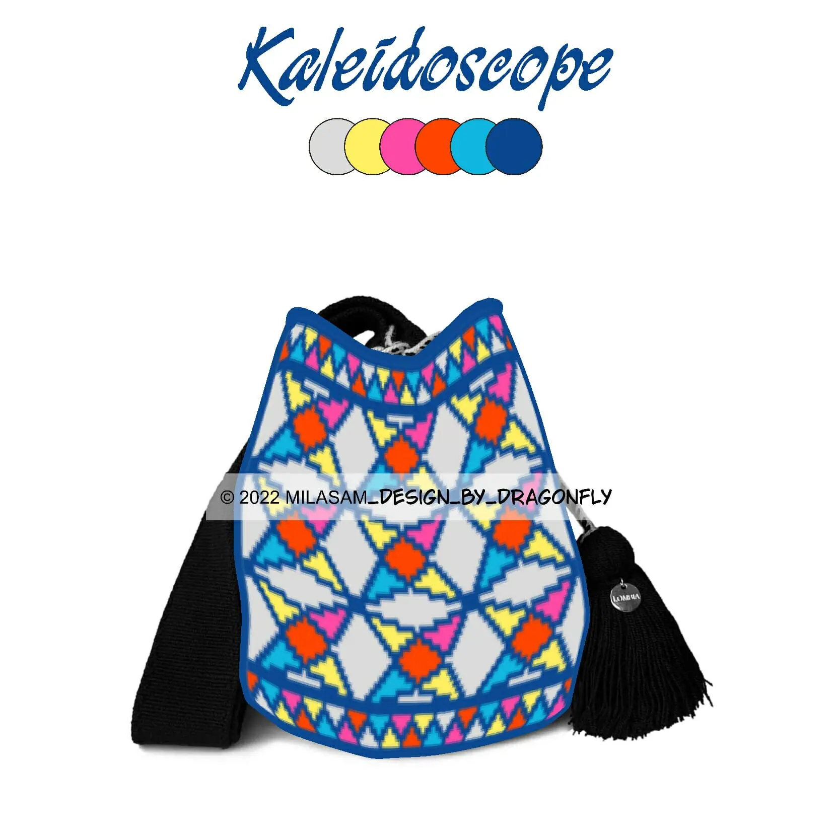 Wayuu mochila bag patterns / SET Caleidoscope 5 Wayuu mochila bag patterns / SET Caleidoscope - Image 5