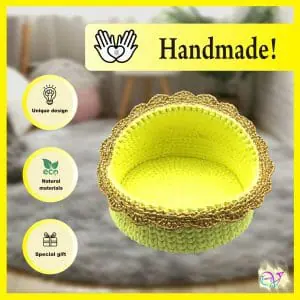 Handmade knitted pet bed for cats and small dogs, nest, house, basket (Copy)