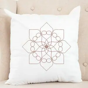 Quilt block embroidery designs Trapunto Embroidery file 209