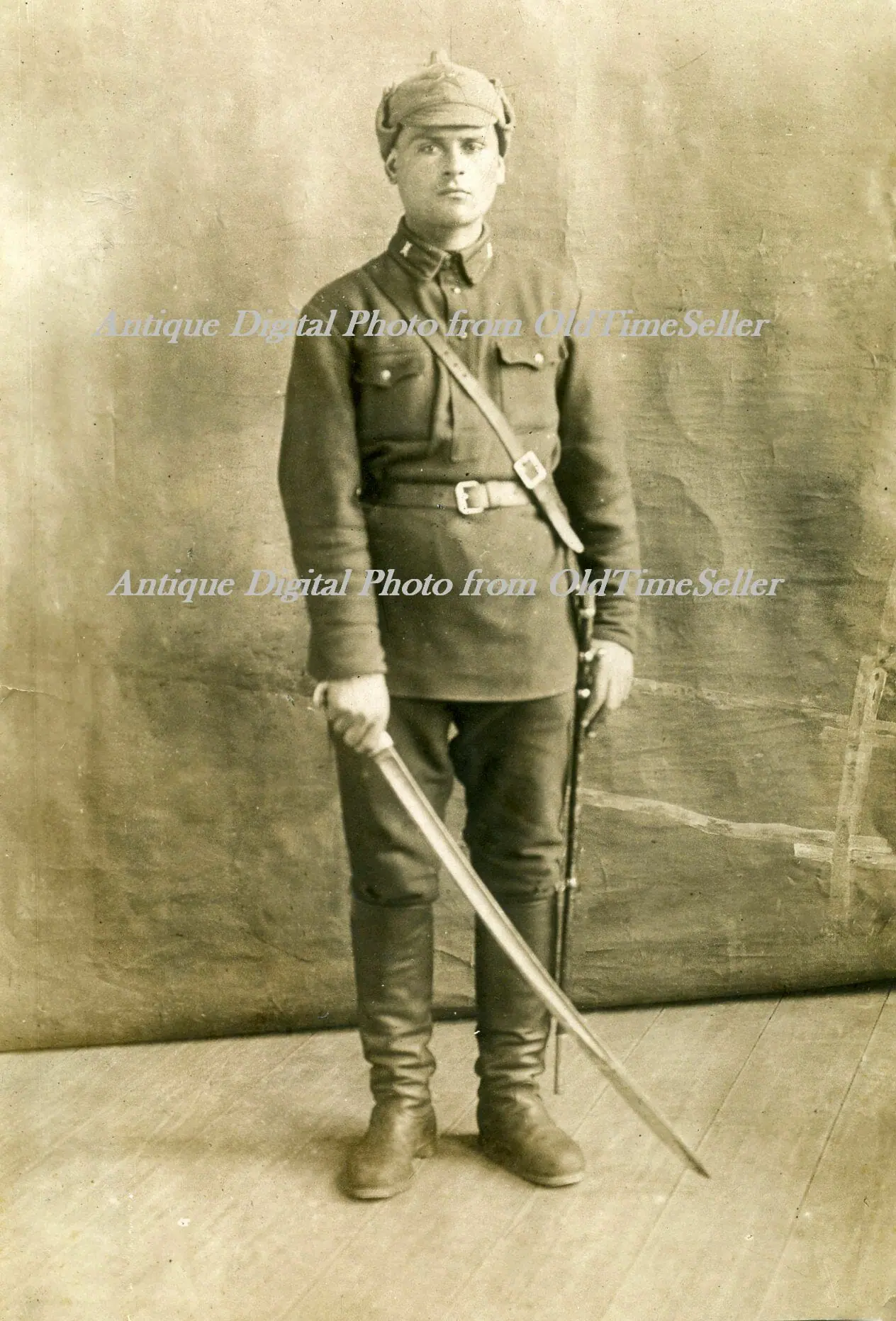 1920s. Vintage Digital Military Photo. Soldier. Instant Download 2 1920s. Vintage Digital Military Photo. Soldier. Instant Download - Image 2