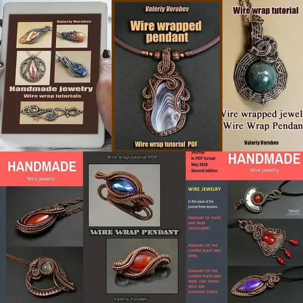 Free Printable Wire Wrapping Patterns.pdf Wire Wrapped tutorials - 20 PDF books - Crealandia