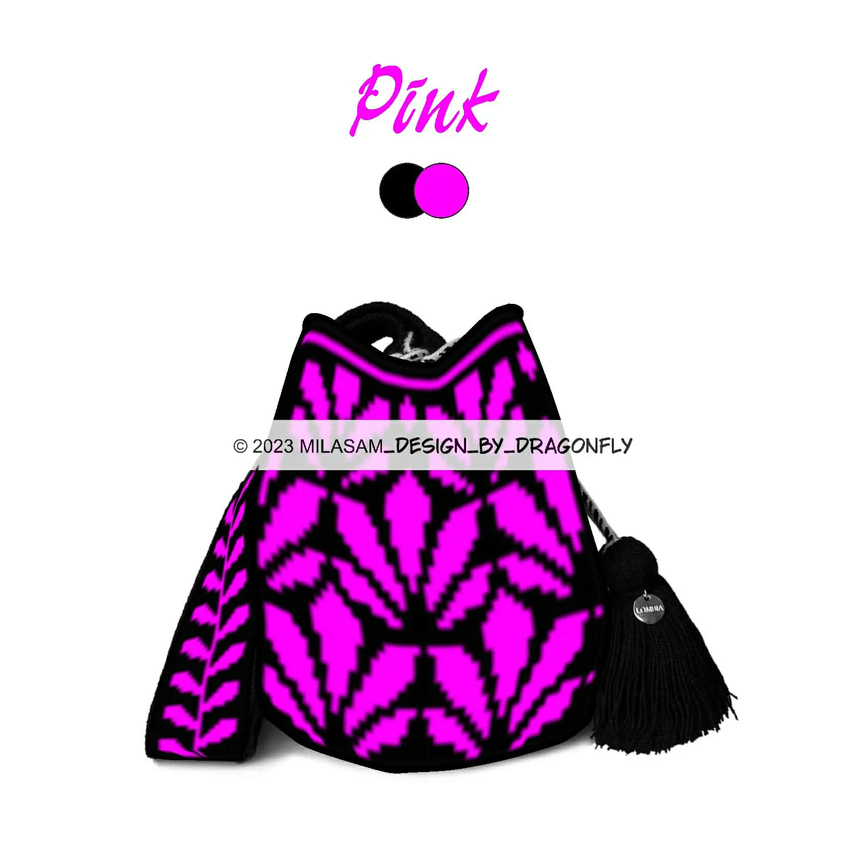 3 CROCHET PATTERNS PDF Tapestry crochet bag SET PINK 5 3 CROCHET PATTERNS PDF Tapestry crochet bag SET PINK - Image 5